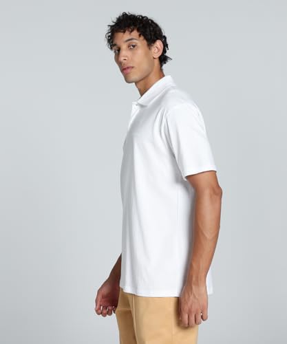 Puma Men's Relaxed Fit Polos (627395_White