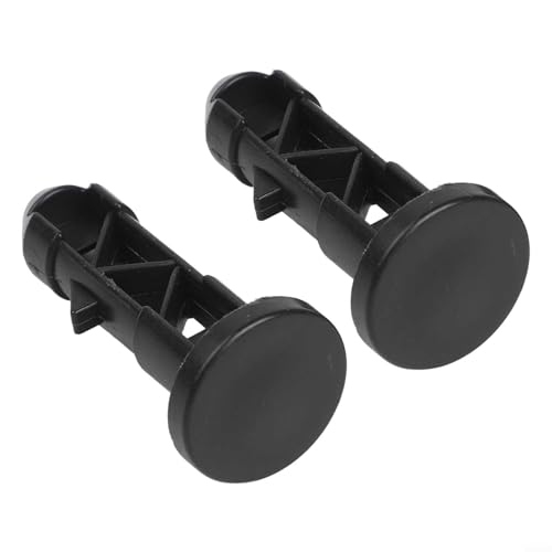Pin de bisagra de plástico de 67 mm x 31 mm para tapa de cubo de basura compatible con estándar para contenedores de residuos con ruedas de 240 L (1 par)