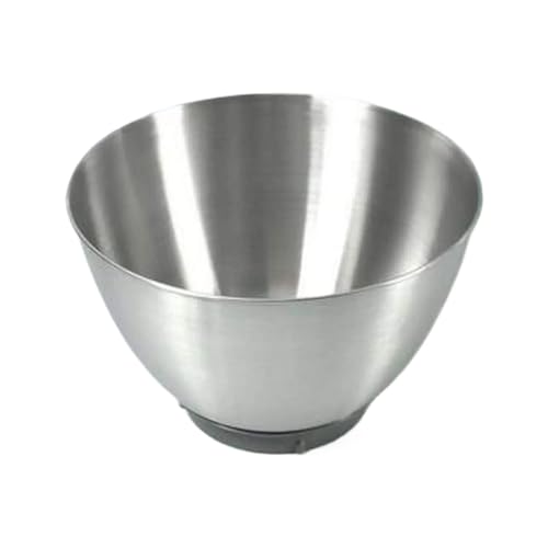 Bol mélangeur en acier inoxydable compatible avec Kenwood KHC29 Prospero, bol de remplacement en acier inoxydable compatible avec Kenwood Chef Elite