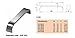 Didheya - Asa Mueble (FLAT) De 30X512Mm. Inox. Mate