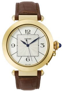 Cartier Pasha 18kt Yellow Gold Mens Watch W3019551