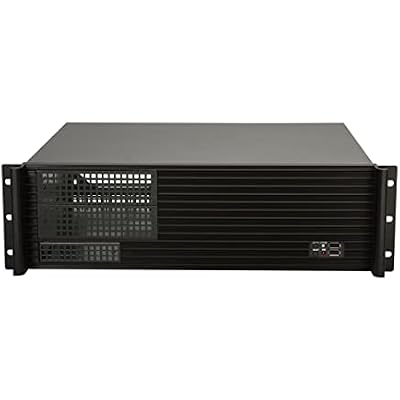 iStarUSA D Value D-313SE-MATX No Power Supply 3U Compact Rackmount Server Chassis (Black)