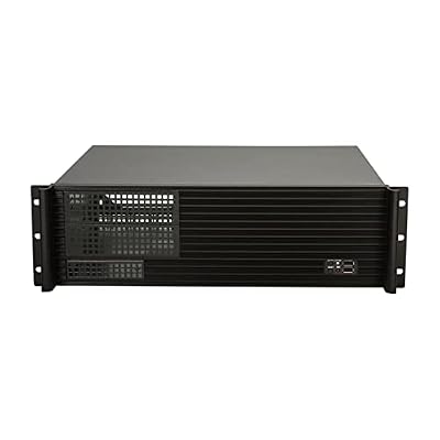 iStarUSA D Value D-313SE-MATX No Power Supply 3U Compact Rackmount Server Chassis (Black)