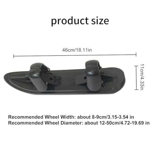 Kit de conversion poussette de ski luge de plein air pour velo - 6