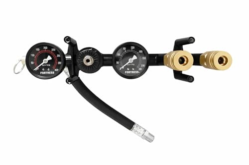 Compatiable with Fits Fortress 27 Gallon Air Compressor Pressure Regulator Valve Assembly Replacement Part #18896 for Model 56403 200 PSI Vertical Shop/Auto Compressor
