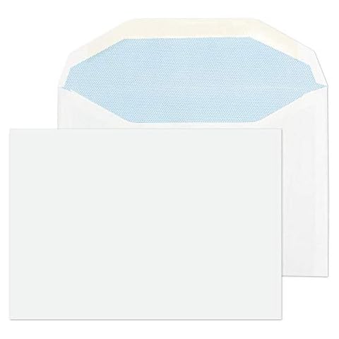 Sobre con cierre engomado Purely de Blake, color blanco Cover