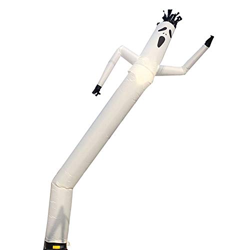 20ft Advertising Inflatable Ghost Tube Man Blow Up Giant Waving Arm Fly Puppet Halloween Decorative Signs for Business Store Party Club-Designed for (18" Blower-Not Include)