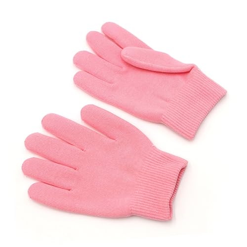 minkissy 1 Pair Spa Plant Essential Oil Gel Beauty Care Gloves for Women Moisturizing Hand Care Gloves Gel Gloves