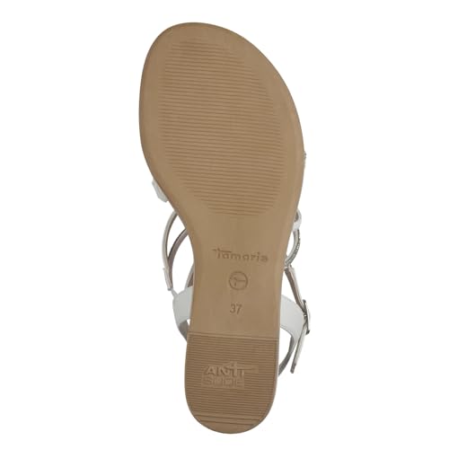 Tamaris Women's Ankle-Strap Flat Sandal3