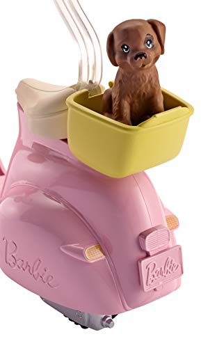 Barbie Scooter Et Petit Chien - vue 6