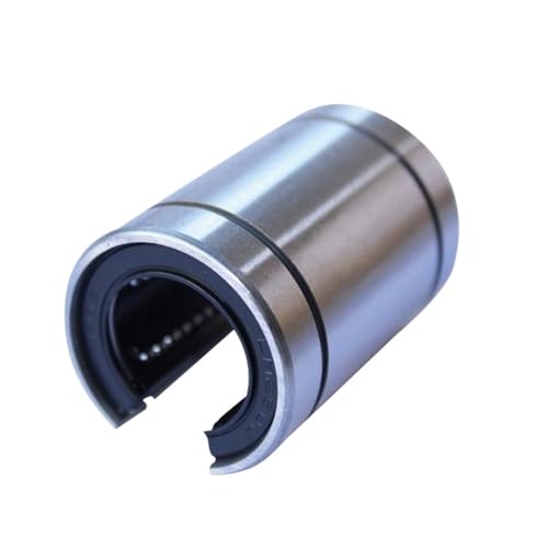 BYEFALAW Linear Opening Sliding Motion Bearing LM10 12 13 16 20 25 30 35 40 50 60UU-OP 1Pcs(LM50UU OP)