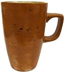 Set of 6 Rustic Coffee Mug 12oz / 340ml - Coffee Cup, Tea Cups, Cappuccino Cups (Terracotta)
