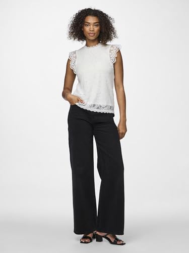 PIECES Pcolline Sl Lace Top Noos – Ansicht 4