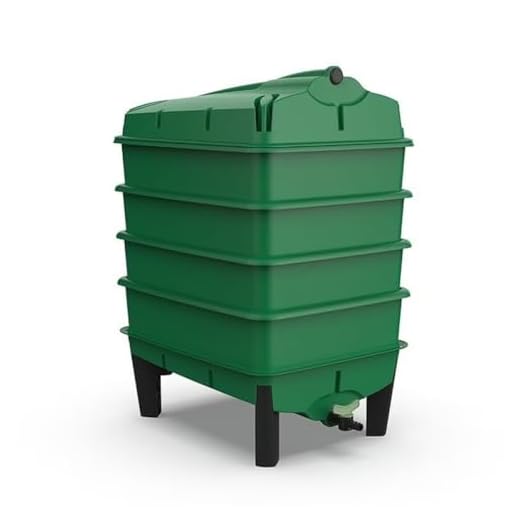 Tiger Wormery – Worm Composter INCLUDING 250g Worms – Designed and Made in the UK
