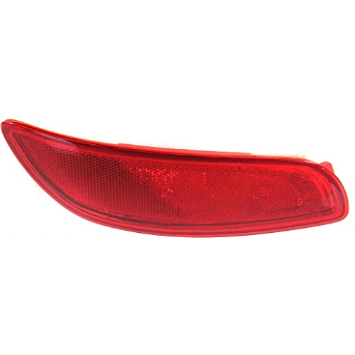 For Hyundai Santa Fe Rear Bumper Reflector 2010 2011 2012 Driver Side DOT Certified For HY1184107 | 92408-2B510