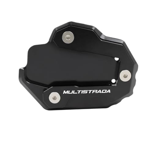 Plaque support béquille latérale Multistrada 950 1200 évite la chute au sol