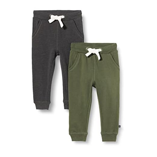 MAGIC KIDS WEAR Jogginghose Kinder und Babies aus Baumwolle, 2er Pack Beetle (978), 104