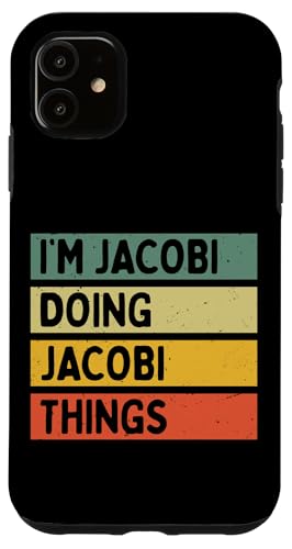 I'm Jacobi Doing Jacobi Things �ʔ������� �X�}�z�P�[�X iPhone 11 �p