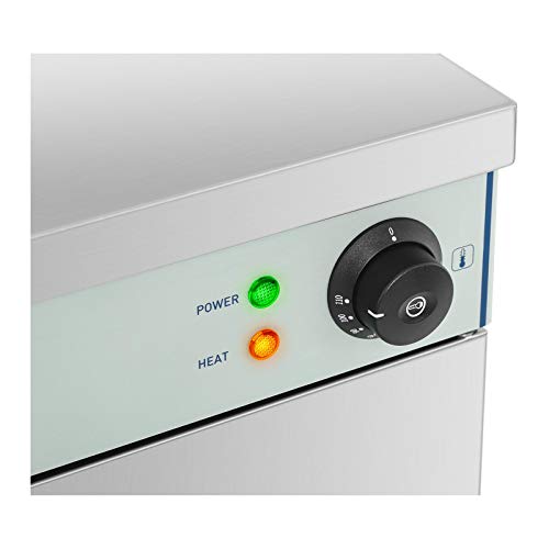 Royal Catering - RCWS-30 - schotelverwarmer - voor maximaal 60 stuks (max. Diameter: 29 cm) - temperatuurregeling van 30… - Afbeelding 3