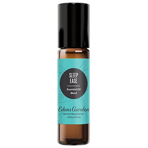 Edens Garden Sleep Ease Essential Oil Roll-On Blend- 100% Pure Premium Grade, Natural, Therapeutic, Aromatherapy, Kid & Skin Safe, The Best for Body, Travel, Relaxation Pre-Diluted 10 ml (.33 fl oz)