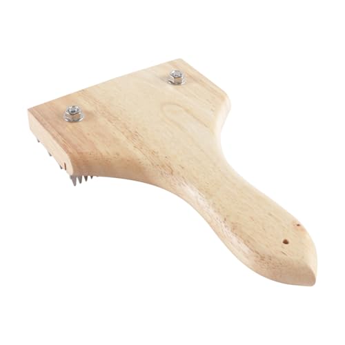 Durlo Polierharke entfernt Rückstände von Verbindungen und Metall von Polierscheiben. Einzelgriff