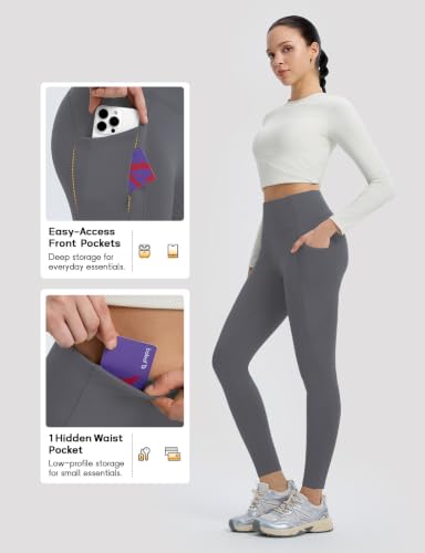 Image of baleaf Women's Fleece Lined Leggings, High Waisted