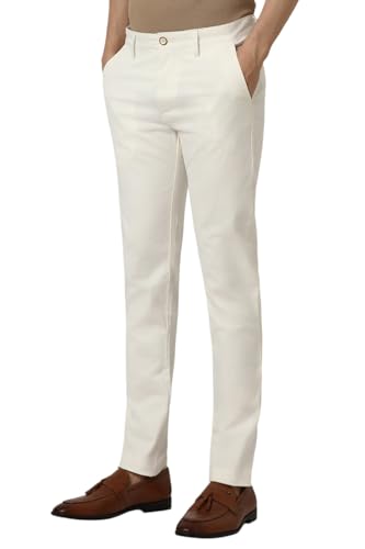 Image of Peter England Men's Super Slim Fit Casual Trouser Chinos