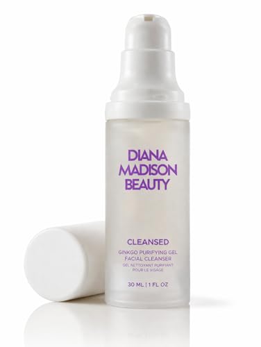 Purifying Gel Facial Cleanser 30ml – Gentle Hydrating Face Wash & Makeup Remover for Sensitive &...