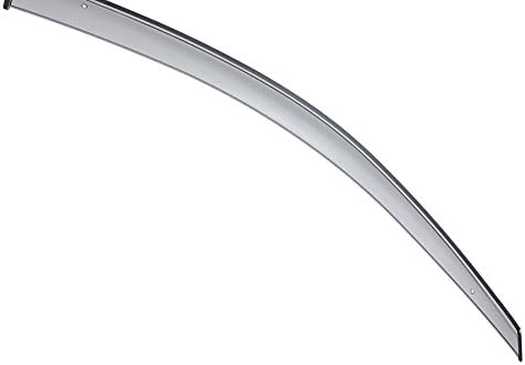 WellVisors Window Visors Wind Deflectors Compatible with Mercedes-Benz 2003-2009 E-Class W211 Sedan Premium Series Rain Guards 3-847MB003