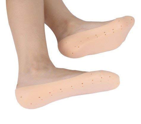 Saleshop365® Anti Crack Full Length Silicone Foot Protector Moisturizing Socks for Foot-Care and Heel Cracks, socks for cracked feet, heel pad for heel pain,anti crack heel socks moisturizing