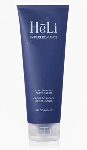 HeLi by Pure Romance Conditioning Shave Cream, Our Best Shaving Cream for Women to Capture their Smoothest Intimate Areas, Legs, and Underarms, Original, 8 Fl Oz