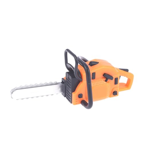 SZYDD Miniature Dollhouse Lawnmower & Chainsaw Set