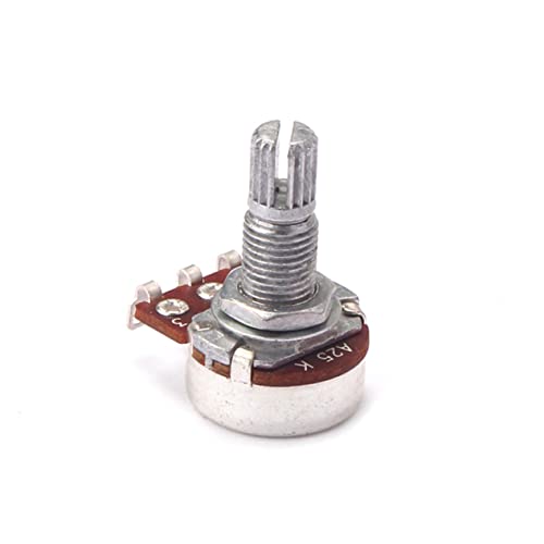 HAMPPLIES Potenciómetro de Control Ak Ohm para Guitarra Eléctrica Eje de Control de Volumen y Ligero y Duradero para Instalaciones Portátiles