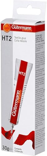 Gütermann HT2 TEXTIL - Adhesivo textil (30 g, sin disolventes)