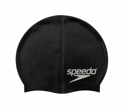 Kit Natação Speedo Óculos Glypse + Touca Big Cap (óculos preto/transparente)