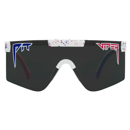 Pit Viper Sunglasses I The Original 2.0 I Wide Fit I 100% UV Lens Indestructible Frame I Turbo Adjustable for Perfect Fit I Micro Fiber Bag & Retainer Straps I Smoke Lens Black Frame