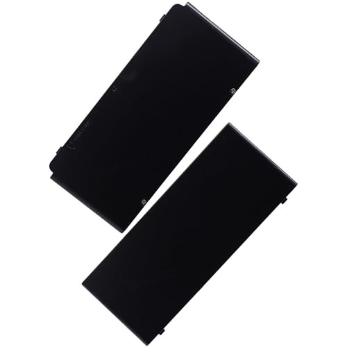 Image of Deal4GO Top & Bottom Housing Shell Case Front Back Cover Plates Replacement for Nintendo NEW 3DS Console 2014 - Black