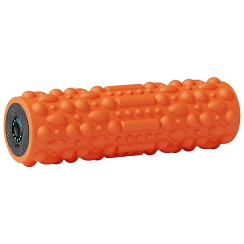Rouleau d'exercice en mousse orange pour auto-massage et musculation