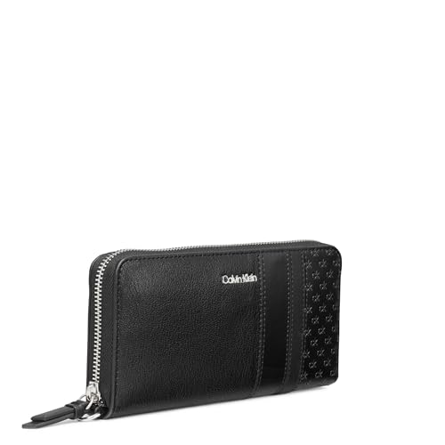 Image of Calvin Klein Women's Key Item Saffiano Continental Zip Around Wallet With Wristlet Strap