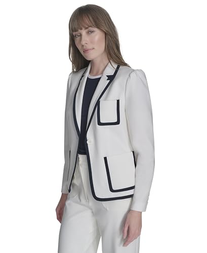 Tommy Hilfiger Women's Long Sleeve Solid Blazer Jacket3