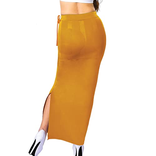 Image of dermawear Women Blended Fabric Saree Shapewear Petticoat (SS-406)