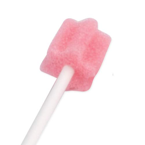 Sage Toothette Oral Swabs, Untreated - 250 Swabs - Individually Wrapped Disposable Mouth Swabs #TOP3