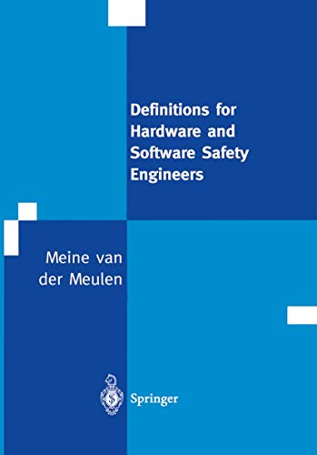 Definitions for Hardware and Software Safety Engineers view 2