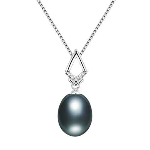 Collier de perles ovales d'eau douce, le cadeau idéal pour elle