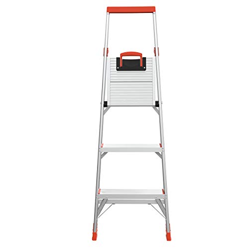 Little Giant Ladders, Flip-N-Lite, 5-Foot, Stepladder, Aluminum, Type 1A, 300 lbs Rated (15273-001)