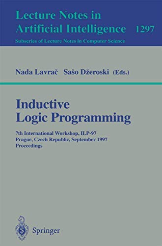 Inductive Logic Programming : Amazon.in: Books