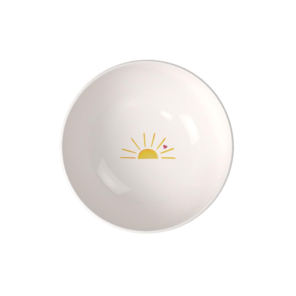 Villeroy & Boch – With Love miseczka do musli Hello Sunshine, miseczka do musli, zup, sałatek, zup ramen lub deserów wykonana z porcelany Premium, można myć w zmywarce i używać w kuchence mikrofalowej