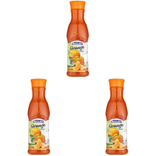 Image of Mala's Orange Crush, 750 ml Pet Bottle (Pack of 3)