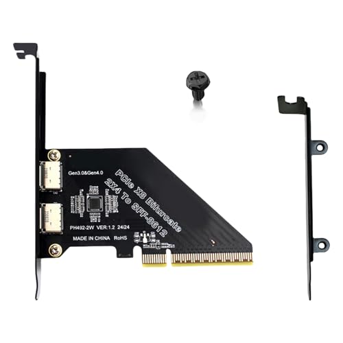 Efficient PCIExpress 4.0X8 Adapter Splitter To SFF 8612 8611 Adapter For Seamlessly Solid Disk Integration