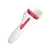Dispensador de masa para magdalenas, botón deslizante de un solo toque, dispensador de masa fácil de limpiar, herramienta de horneado para cupcakes, magdalenas, panqueques y otros productos horneados